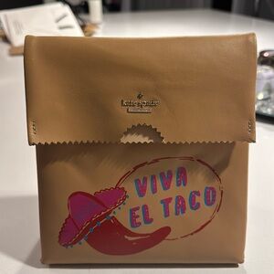 Very unique and rare Kate Spade taco purse